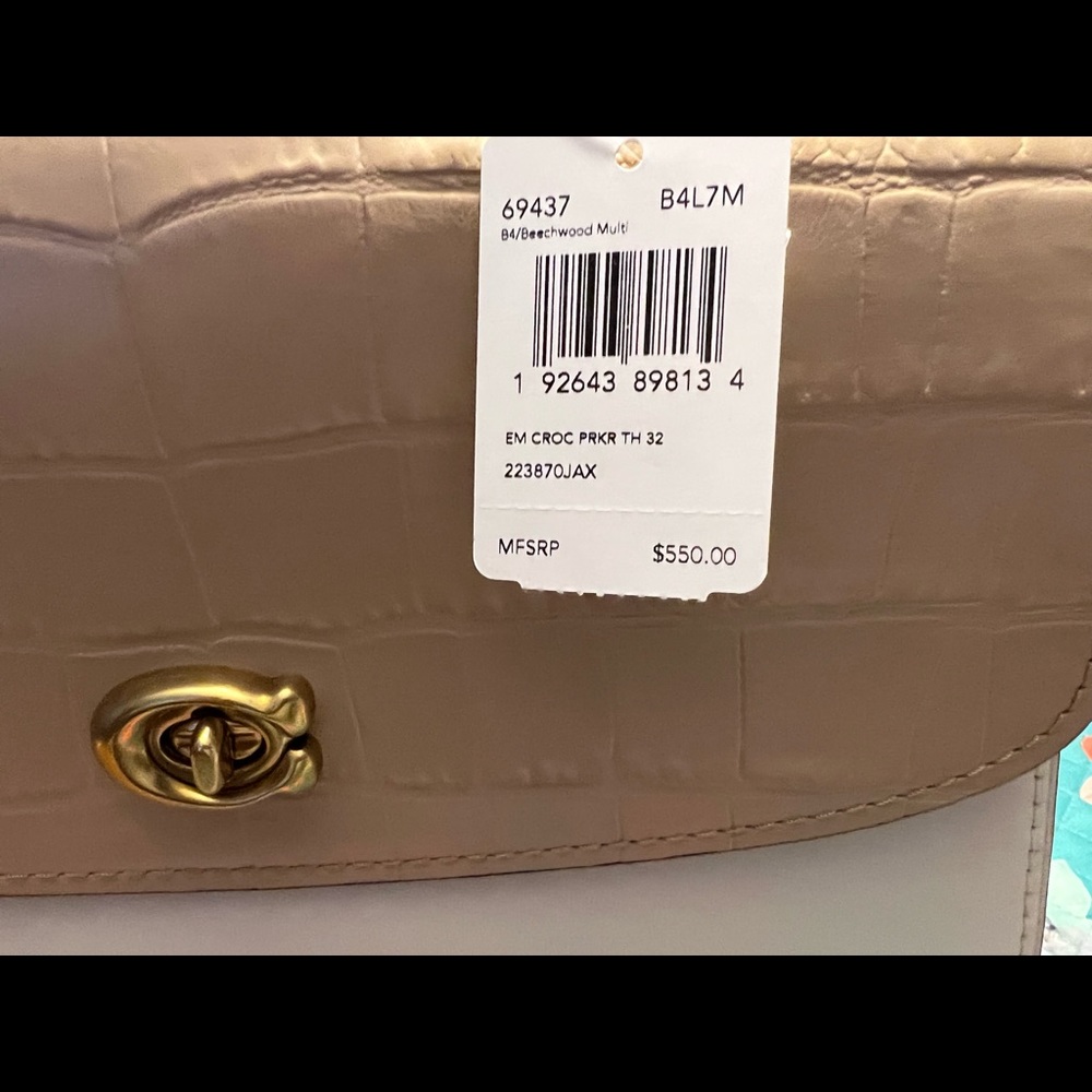 Coach satchel new